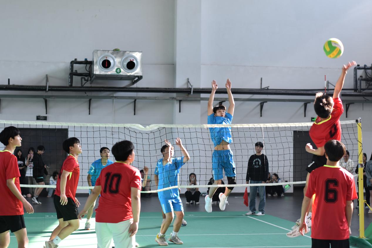 比拼激扬梦想 跃动磨砺锋芒——8868·体育“2023年‘阳光杯’学生排球赛、‘竞攀杯’学生篮球赛”开赛