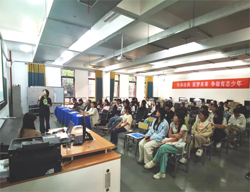 传承经典,筑梦未来,争做有志少年——建筑装饰系开展中华优秀传统文化艺术作品推介活动