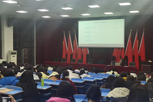 绽放青春,心理有光——建筑装饰系组织参加女性青春期心理健康讲座