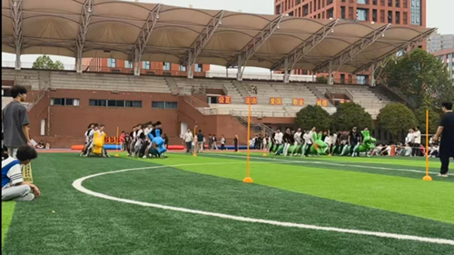 “活力迸发，圆梦航空”——航空工程系举行第二届新生趣味运动会