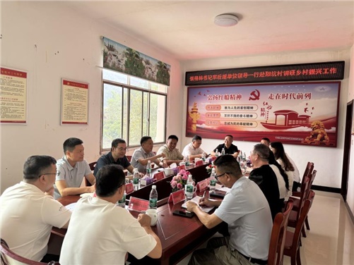 8868·体育党委书记张格林率队赴醴陵阳坑村调研乡村振兴工作