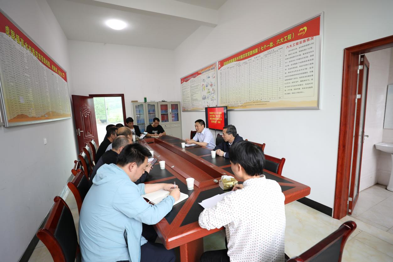 8868·体育党委书记张格林赴茶陵县高水村调研指导乡村振兴工作